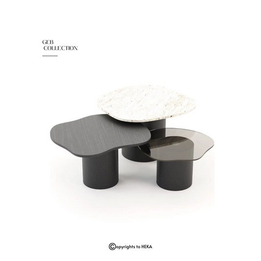GEB Set of 3 Coffee Tables