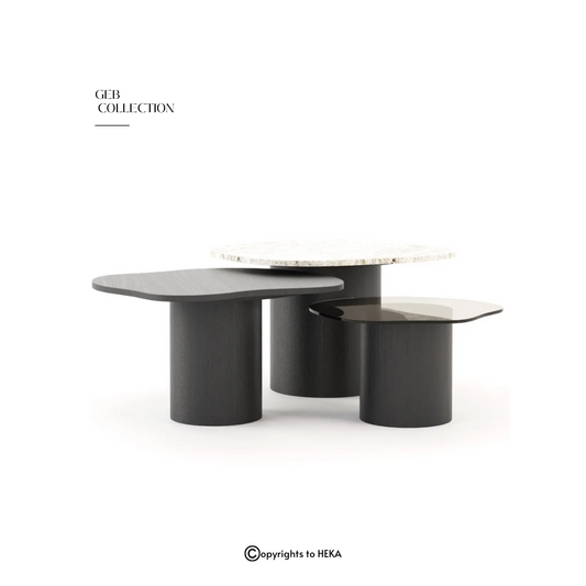 GEB Set of 3 Coffee Tables
